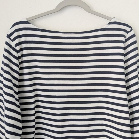 Talbots Authentic Talbots Tee in Harbor Stripe - Picture 5 of 9